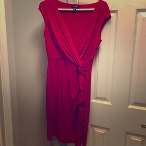 Chaps, size medium, red dress